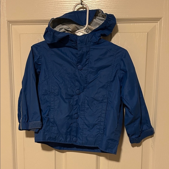 REI Kids Blue Hooded Jacket 12m - Picture 1 of 6